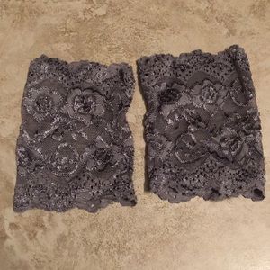 Lace boot cuffs